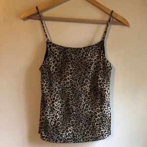 Y2K Style Leopard Print Tank Top